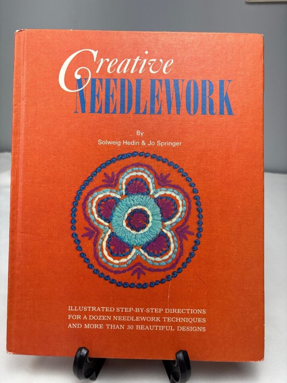 Creative Needlework Pattern Book Solveig Hedin & Jo Springer 30+ Designs